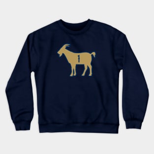 NO GOAT - 1 - Navy Crewneck Sweatshirt